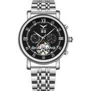 Vortex Tourbillon With Bracelet - Silver Black