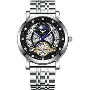 Steller Tourbillon With Bracelet - Silver Black