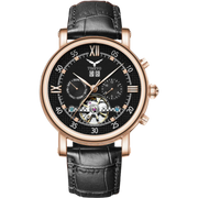 Vortex Tourbillon With Strap - RoseGold Black