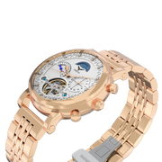 Phantom Tourbillon With Bracelet - RoseGold White